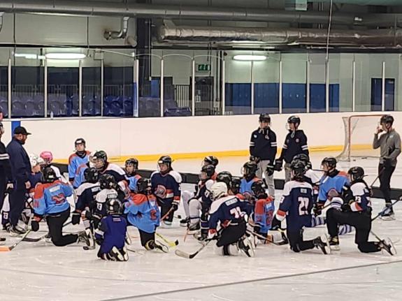 Irvine Times: The children at the North Ayrshire Wild summer hockey camps had a fantastic time. Irvine Times: The children at the North Ayrshire Wild summer hockey camps had a fantastic time.