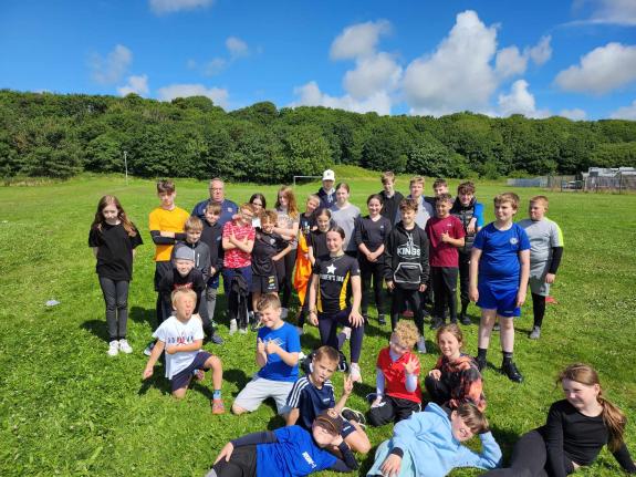 Irvine Times: The children at the North Ayrshire Wild summer hockey camps had a fantastic time. Irvine Times: The children at the North Ayrshire Wild summer hockey camps had a fantastic time.