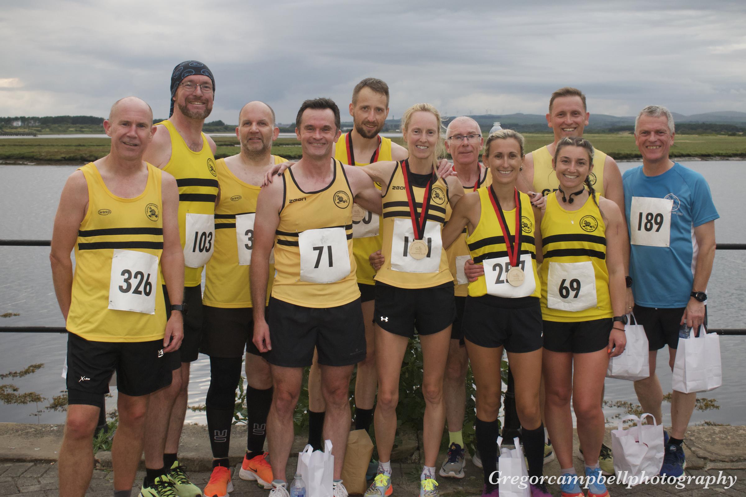 Irvine Running Clubs annual Marymass 10K road race was held on August 23 - with a field of more than 300 runners (Image: Gregor Campbell Photography)