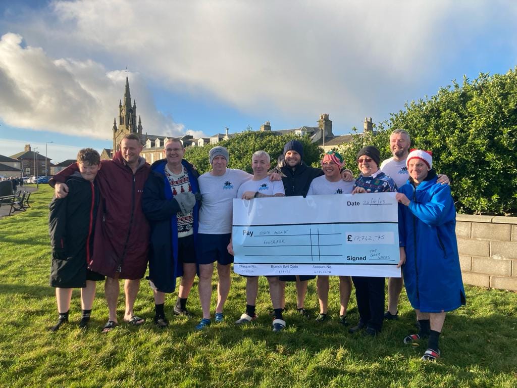 North Ayrshire Foodbank gets £18,000 boost from Grey Dippers - Vimarsana News