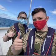 Cadets glad to be back out at sea as youngsters sail out to Arran