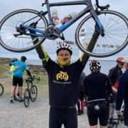 Irvine man raises thousands for Whiteleys Retreat completing Lands End to John O’Groats cycle