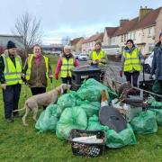 Litter-picking legends clear up 20 sacks of rubbish from riverway