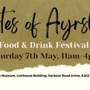 The Tastes of Ayrshire food and drink festival will take place in Irvine next weekend