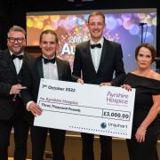 Ayrshire Hospice raises over £45,000 at annual Autumn Ball