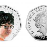 Series of Harry Potter coins with to be released by the Royal Mint will feature King Charles III and Queen Elizabeth (PA)
