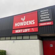 Howdens warehouse in Irvine is currently undergoing major developments..