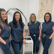 Sara, Lauren, Jodie, and Jordyn are all qualified in laser hair removal