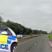 Police are appealing for information after the crash on the A78 near Kilwinning