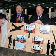 Veterans day at the Scottish Maritime Museum with Jim Donohue, Tom Doherty MBE, Alec Wroe and Rab Carruthers