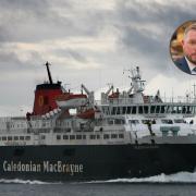 Jamie Greene MSP, inset, says disruption caused by the delay in the return to service of MV Caledonian Isles is ultimately the result of the Scottish Government treating island residents as 