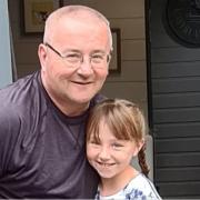 Hope and her father Robert Aitken had a very close bond and loved being in the outdoors together - before Robert passed away in September 2022.