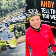 Rev Neil Urquhart and David Blackhurst on their epic cycle at the Clyde and Forth Canal