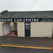 He is accused of carrying out business at the Irvine Car Centre without the required licence.