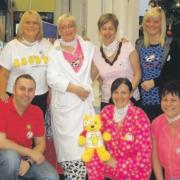 Irvine Tesco staff held a fundraiser for Children in Need in 2008