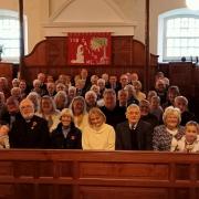 The congregations said farewell to Reverend Wark this weekend.