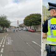 Three men have been arrested following an 'incident' on Irvine's High Street.