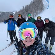 Irvine Royal Academy pupils go skiing in Italy