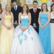 St Matthew's Academy pupils at their 2009 fashion show (See below)