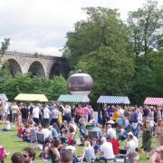 The beer festival is a popular event in the town