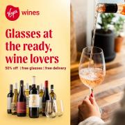 Virgin Wines more than 50 per cent off offer