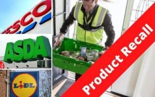 Tesco, Asda, Lidl and Aldi have all issued 'do not eat' warnings