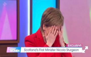 Nicola Sturgeon left 'utterly mortified' during Loose Women appearance