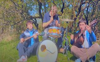 Ocean Views filmed their music video for their first single 'Cider Blues' in Irvine