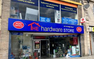 The Hardware Store in Irvine, which contains the town centre's only Post Office, has been listed on the property market.