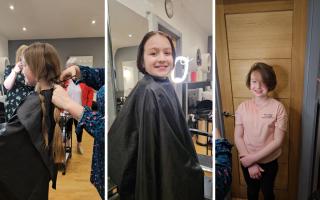 Kind-hearted Irvine kid Ava donated 12-inches of her hair to the Little Princess Trust.