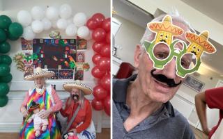 Residents at Cumbrae Lodge enjoyed a fantastic Mexican themed celebration.
