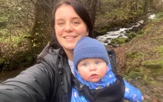 Madi Train, 31, and her seven-month-old son, Leo