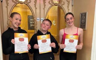 The trio secured their roles after taking part in auditions for the production